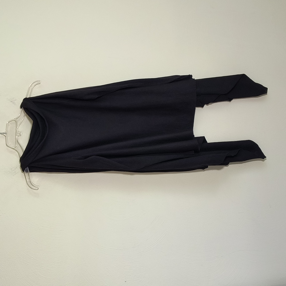 Boston Proper Black Spilt sleeve open front Shrug sz M - Picture 4 of 12